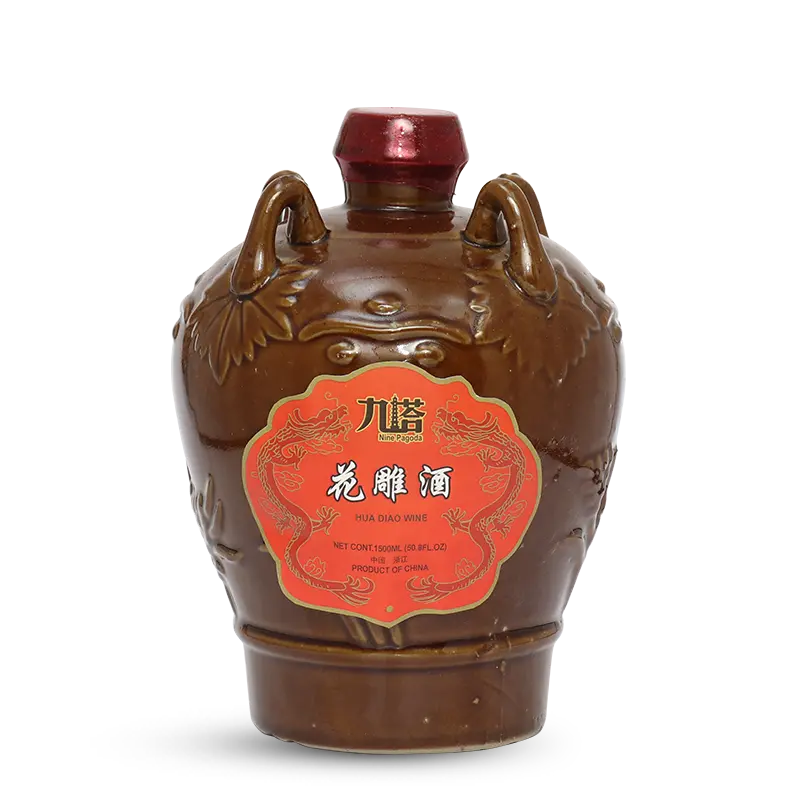 1,5 liter Shaoxing Hua Diao bor tégelyben